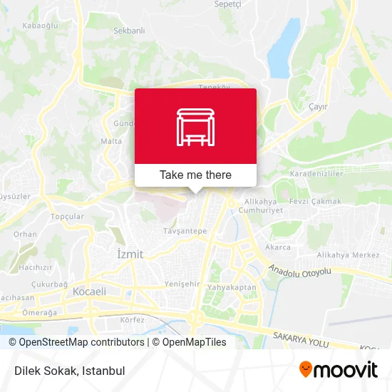 Dilek Sokak map