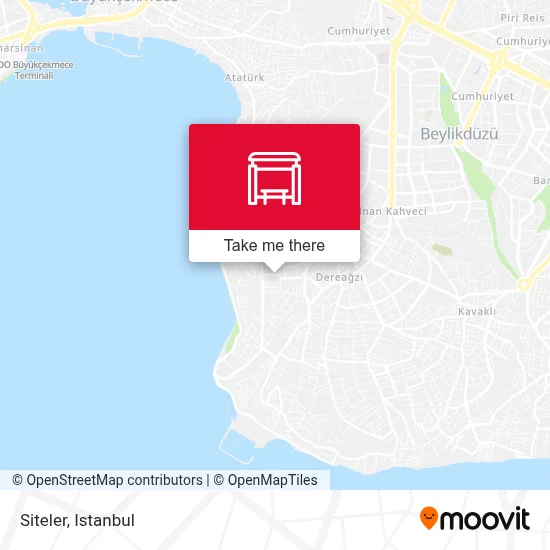 Siteler map