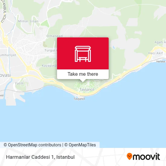 Harmanlar Caddesi 1 map