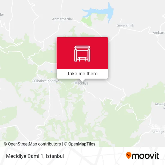 Mecidiye Cami 1 map