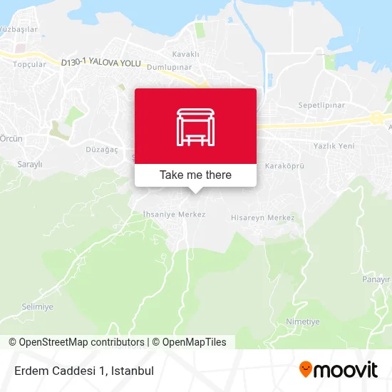 Erdem Caddesi 1 map