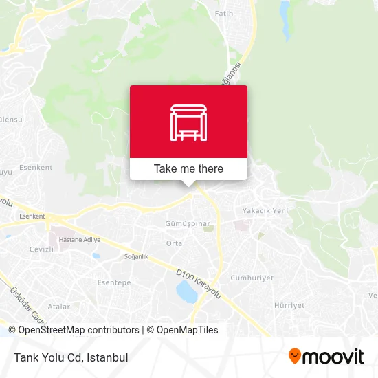 Tank Yolu Cd map