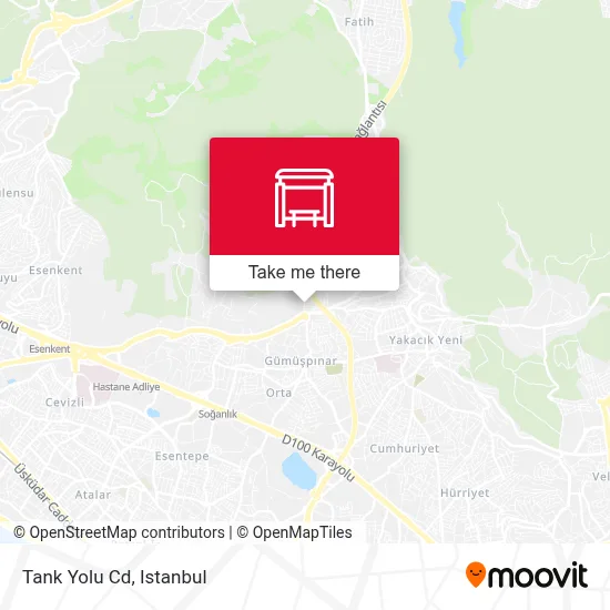 Tank Yolu Cd map