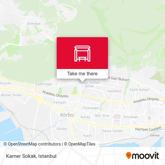 Kamer Sokak map