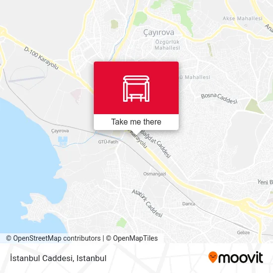 İstanbul Caddesi map