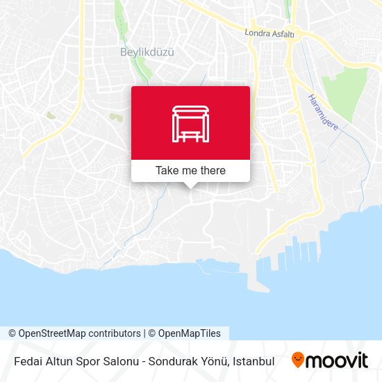 Fedai Altun Spor Salonu - Sondurak Yönü map