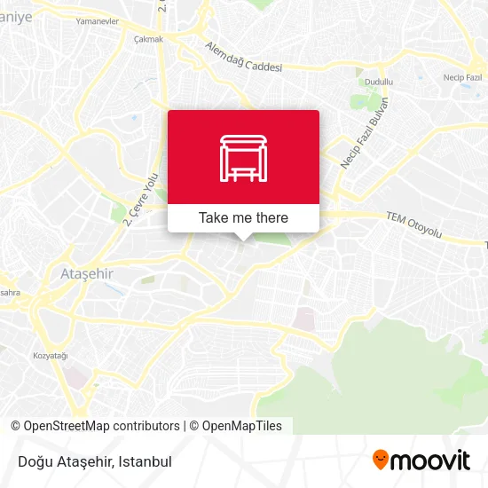 Doğu Ataşehir map