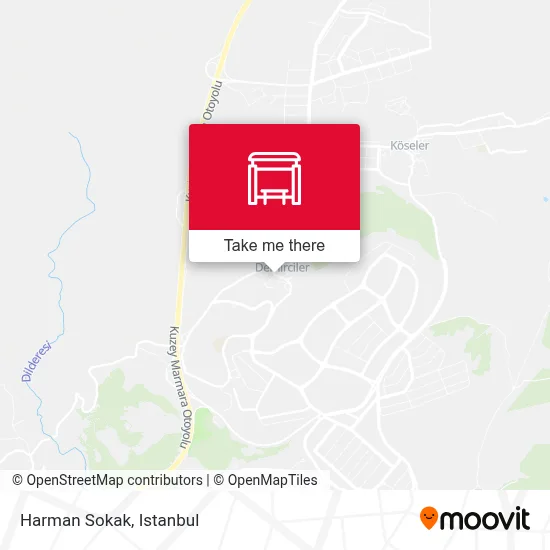 Harman Sokak map