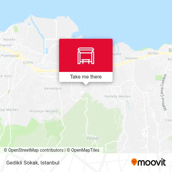 Gedikli Sokak map