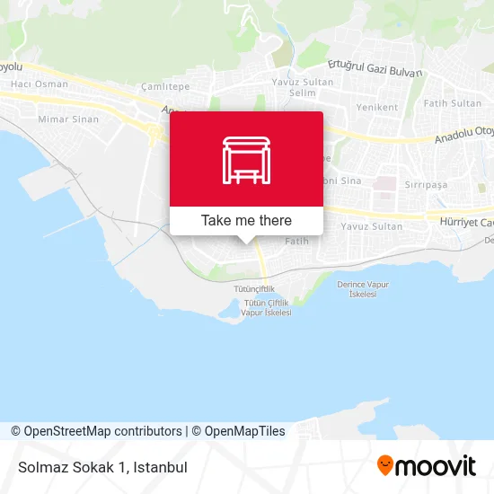 Solmaz Sokak 1 map