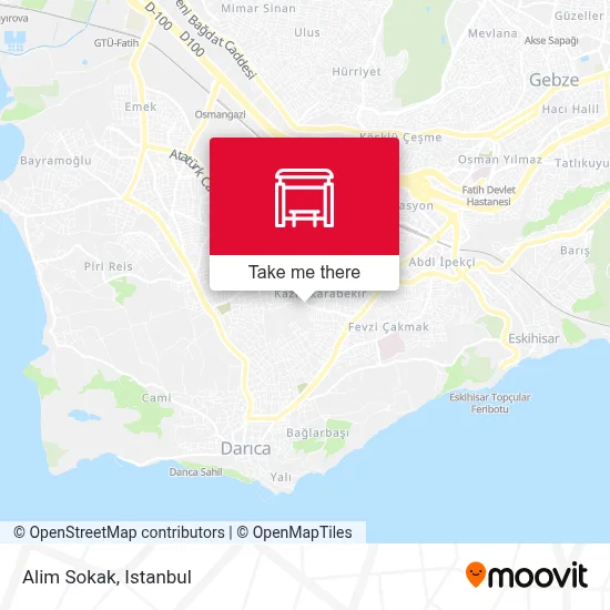 Alim Sokak map