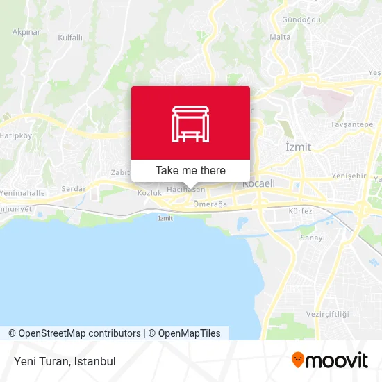 Yeni Turan map