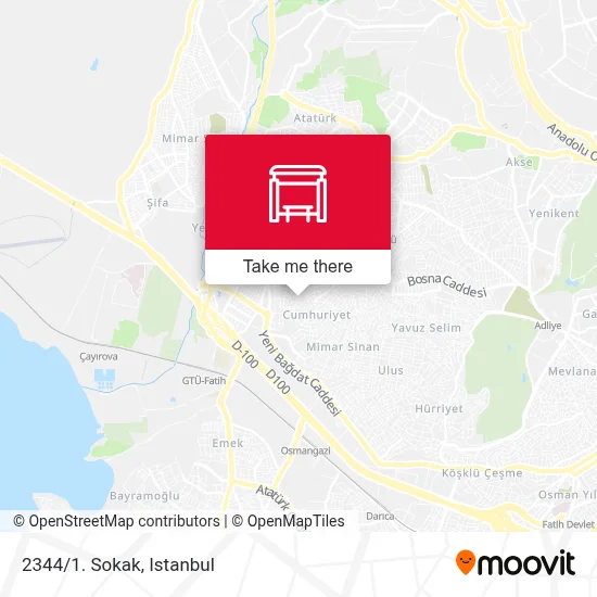 2344/1. Sokak map