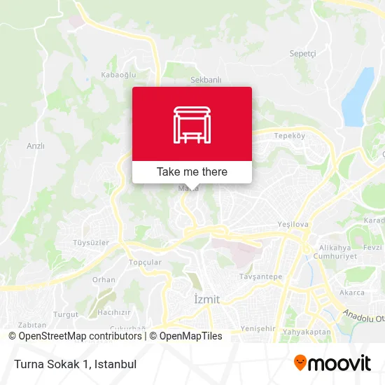 Turna Sokak 1 map