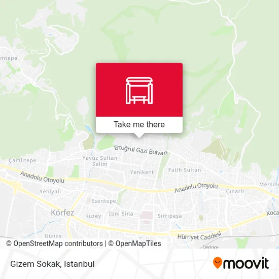 Gizem Sokak map