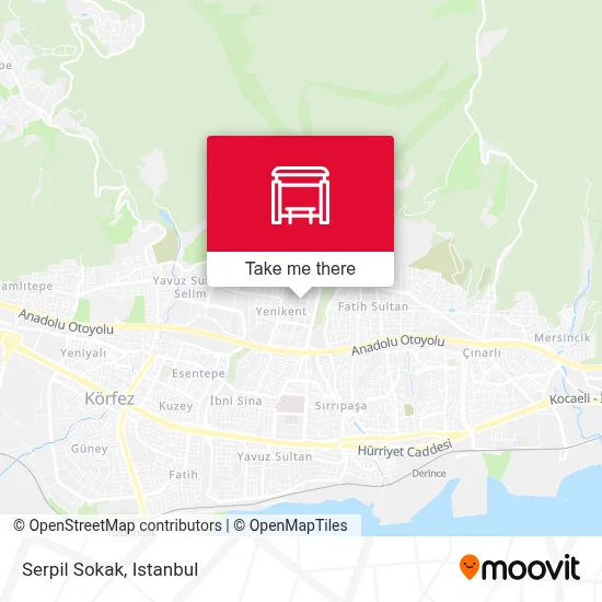 Serpil Sokak map