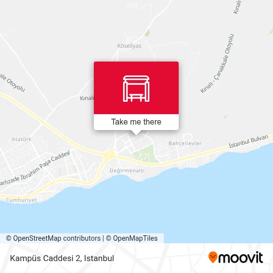 Kampüs Caddesi 2 map