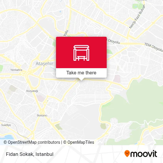 Fidan Sokak map