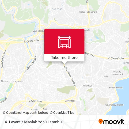 4. Levent / Maslak Yönü map