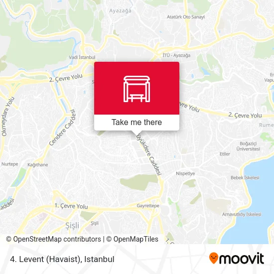 4. Levent (Havaist) map
