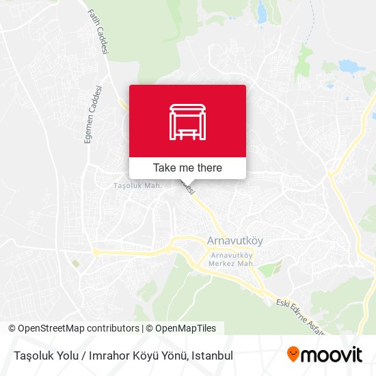 Taşoluk Yolu / Imrahor Köyü Yönü map