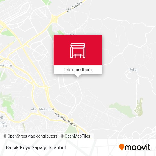 Balçık Köyü Sapağı map