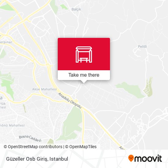 Güzeller Osb Giriş map