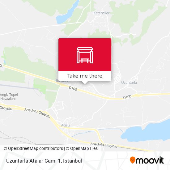 Uzuntarla Atalar Cami 1 map