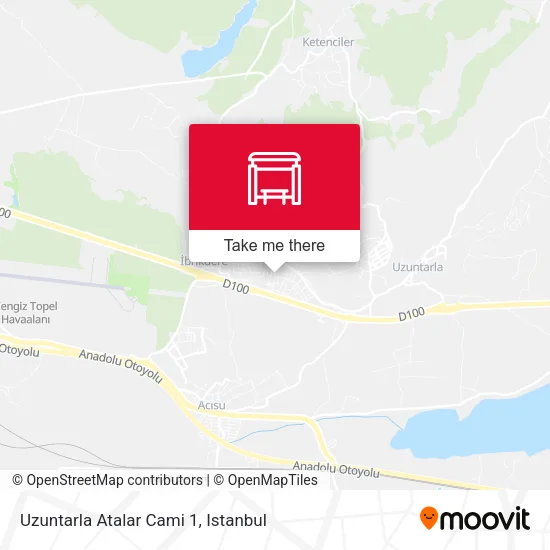 Uzuntarla Atalar Cami 1 map