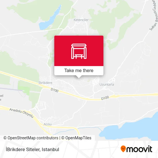 İBrikdere Siteler map