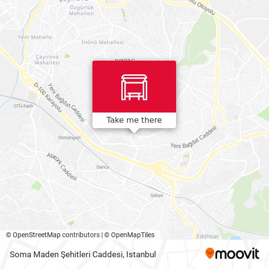 Soma Maden Şehitleri Caddesi map