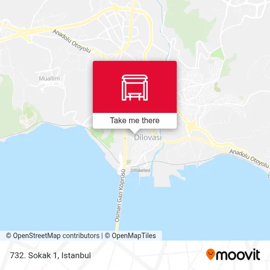732. Sokak 1 map
