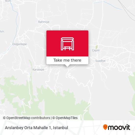 Arslanbey Orta Mahalle 1 map