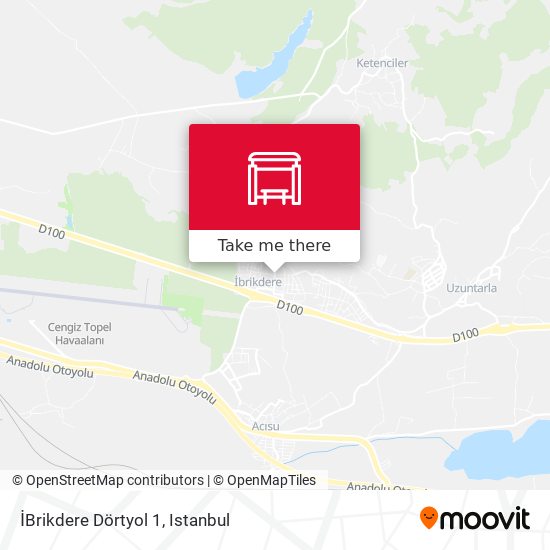 İBrikdere Dörtyol 1 map