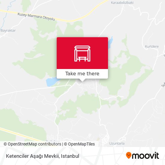 Ketenciler Aşağı Mevkii map