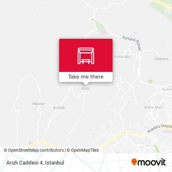 Arızlı Caddesi 4 map