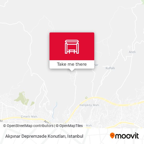 Akpınar Depremzede Konutları map
