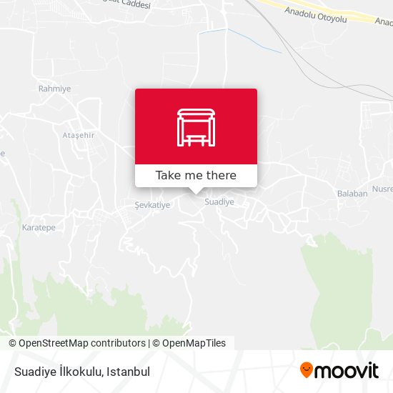 Suadiye İlkokulu map