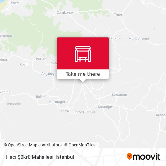Hacı Şükrü Mahallesi map