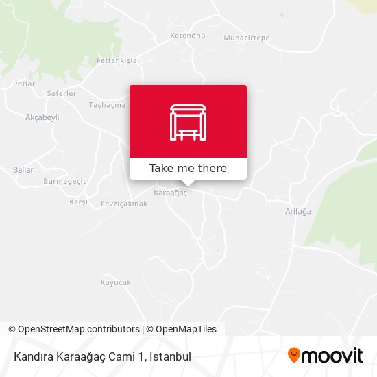 Kandıra Karaağaç Cami 1 map