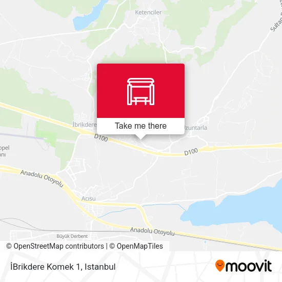 İBrikdere Komek 1 map