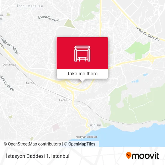 İstasyon Caddesi 1 map
