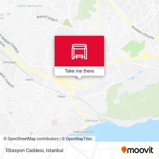 İStasyon Caddesi map