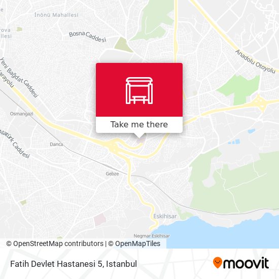 Fatih Devlet Hastanesi 5 map