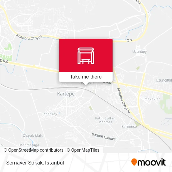 Semaver Sokak map