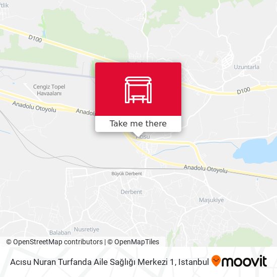 Acısu Nuran Turfanda Aile Sağlığı Merkezi 1 map