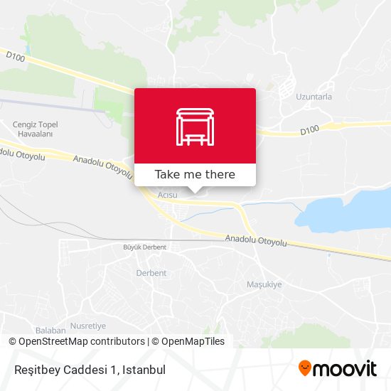 Reşitbey Caddesi 1 map