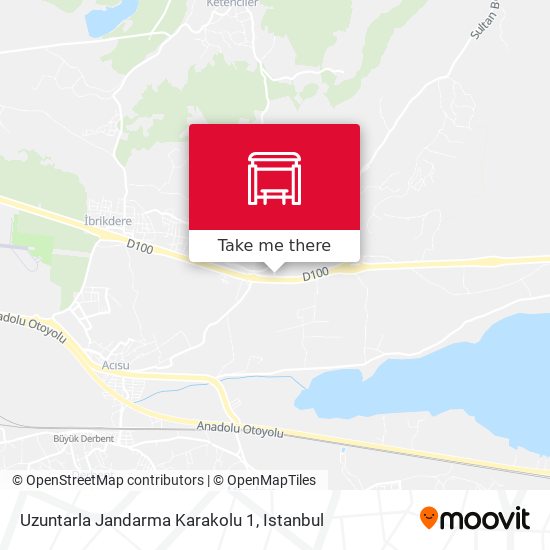Uzuntarla Jandarma Karakolu 1 map