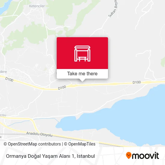 Ormanya Doğal Yaşam Alanı 1 map