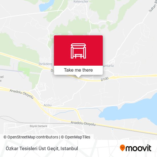 Özkar Tesisleri Üst Geçit map